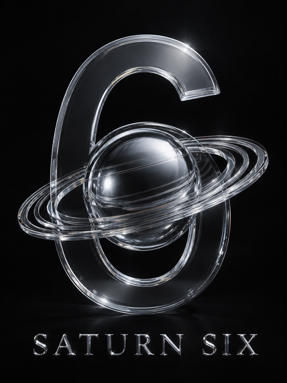 Saturn Six chrome logo